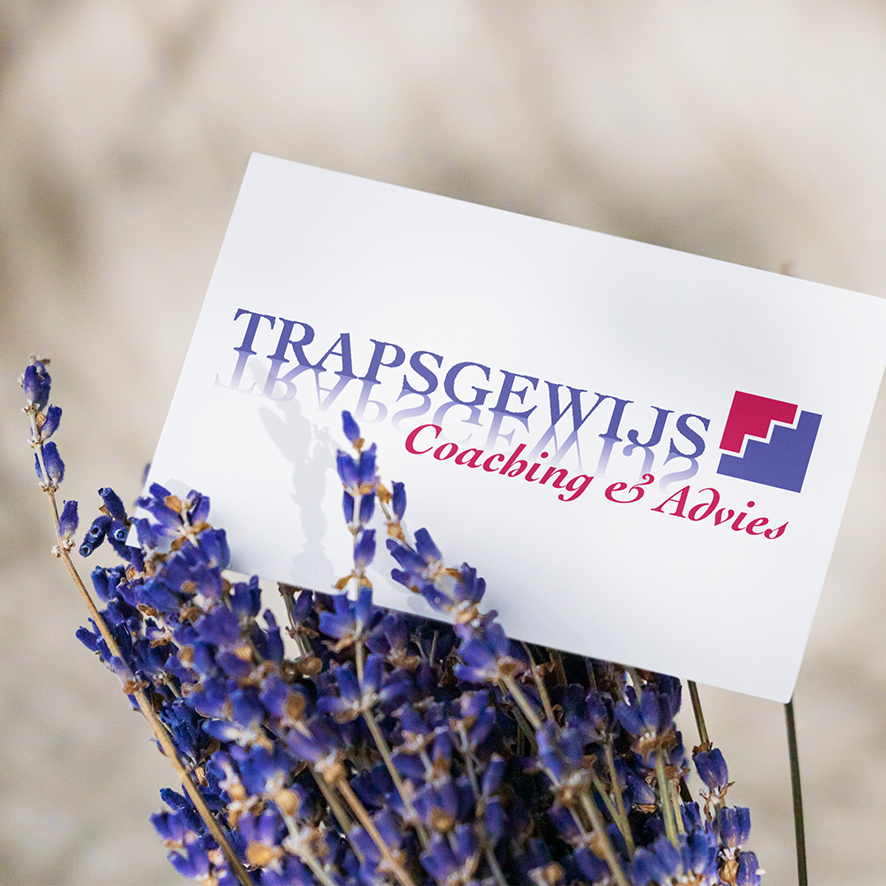 Design logo Trapsgewijs